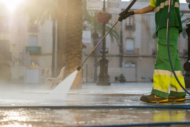 Post-Construction Pressure Washing in Saint John Fisher College, NY
